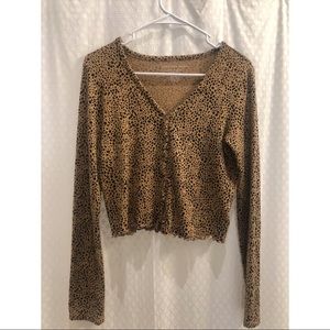 So soft crop long sleeve